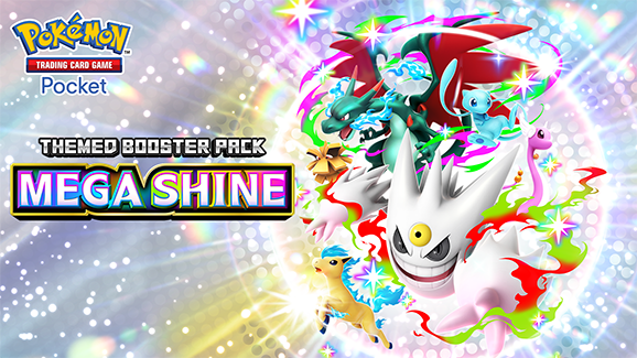 Mega Shine brings Shiny Mega Evolutions to Pokemon TCG Pocket for the first time ever