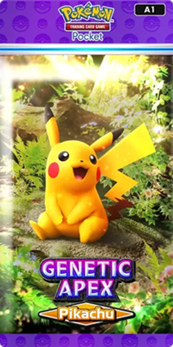 Genetic Apex Pikachu booster