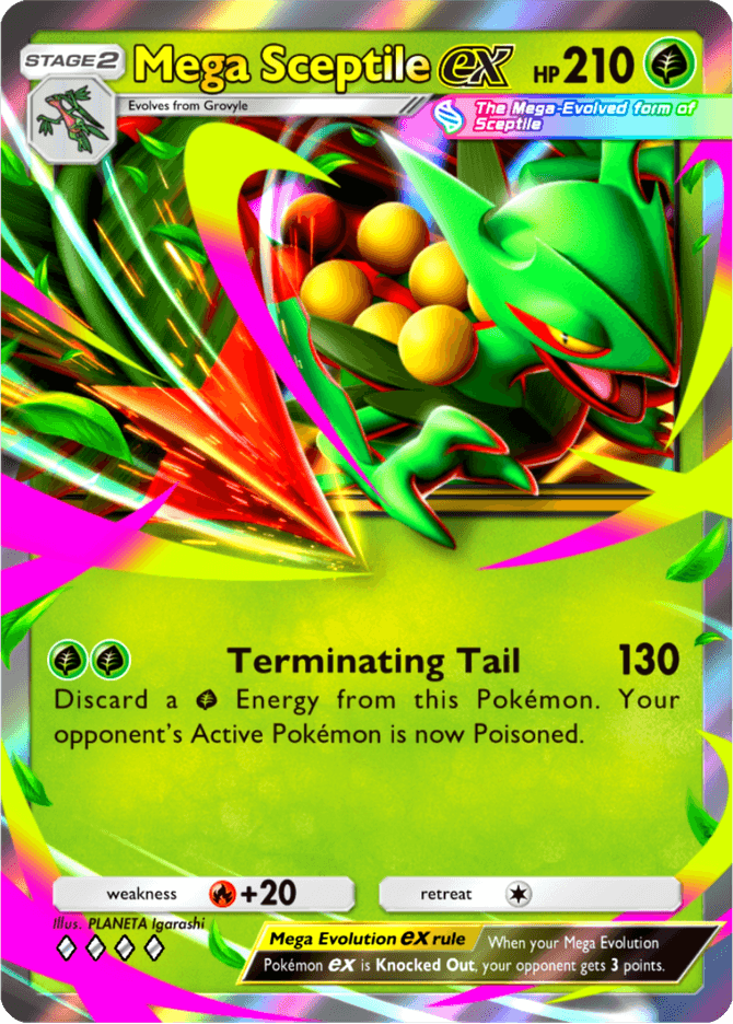 Mega Sceptile ex
